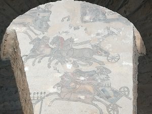Mosaico romano nella Villa del Casale